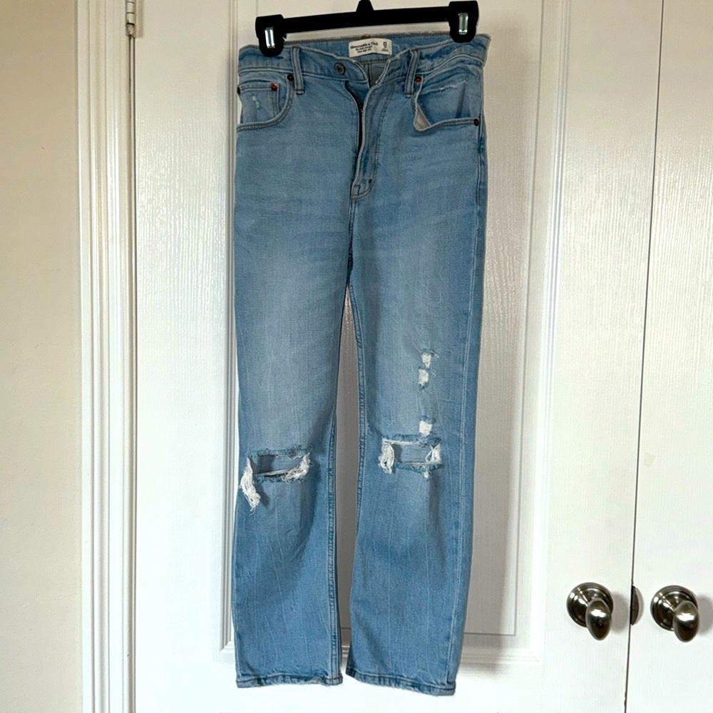 Abercombie and Fitch High Rise Jeans